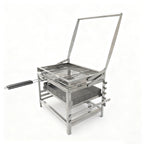 Adjustable Charcoal Rotating Grill