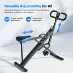 Adjustable Resistance 2-in-1 Squat Row Machine, 350LBS LCD Leg Glute Trainer for Women