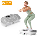 Thin Compact Vibration Plate, Lymphatic Drainage Whole Body Home Fitness Machine