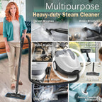 1800W Multifunctional Steam Mop Cleaner 28 Attachments