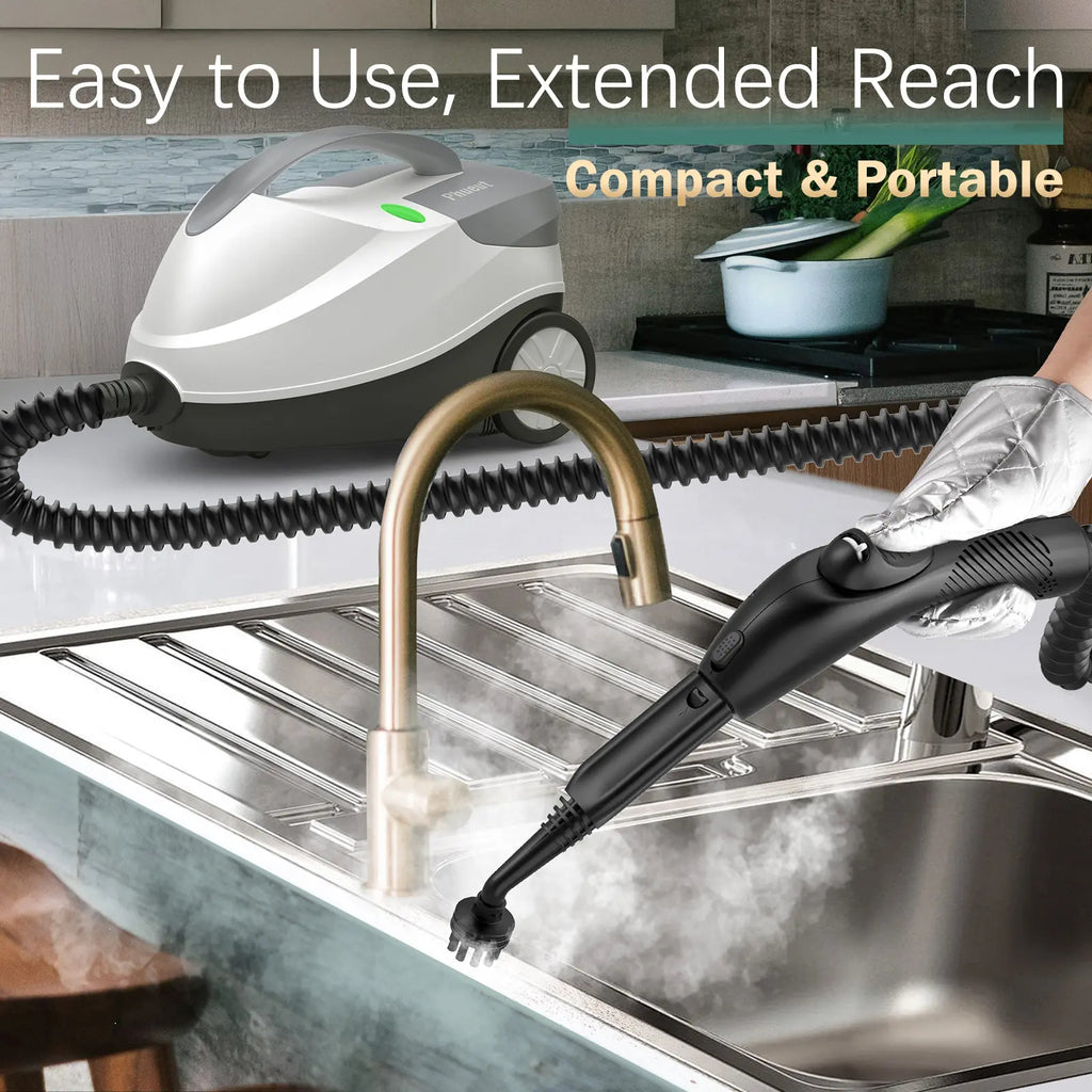 1800W Multifunctional Steam Mop Cleaner 28 Attachments